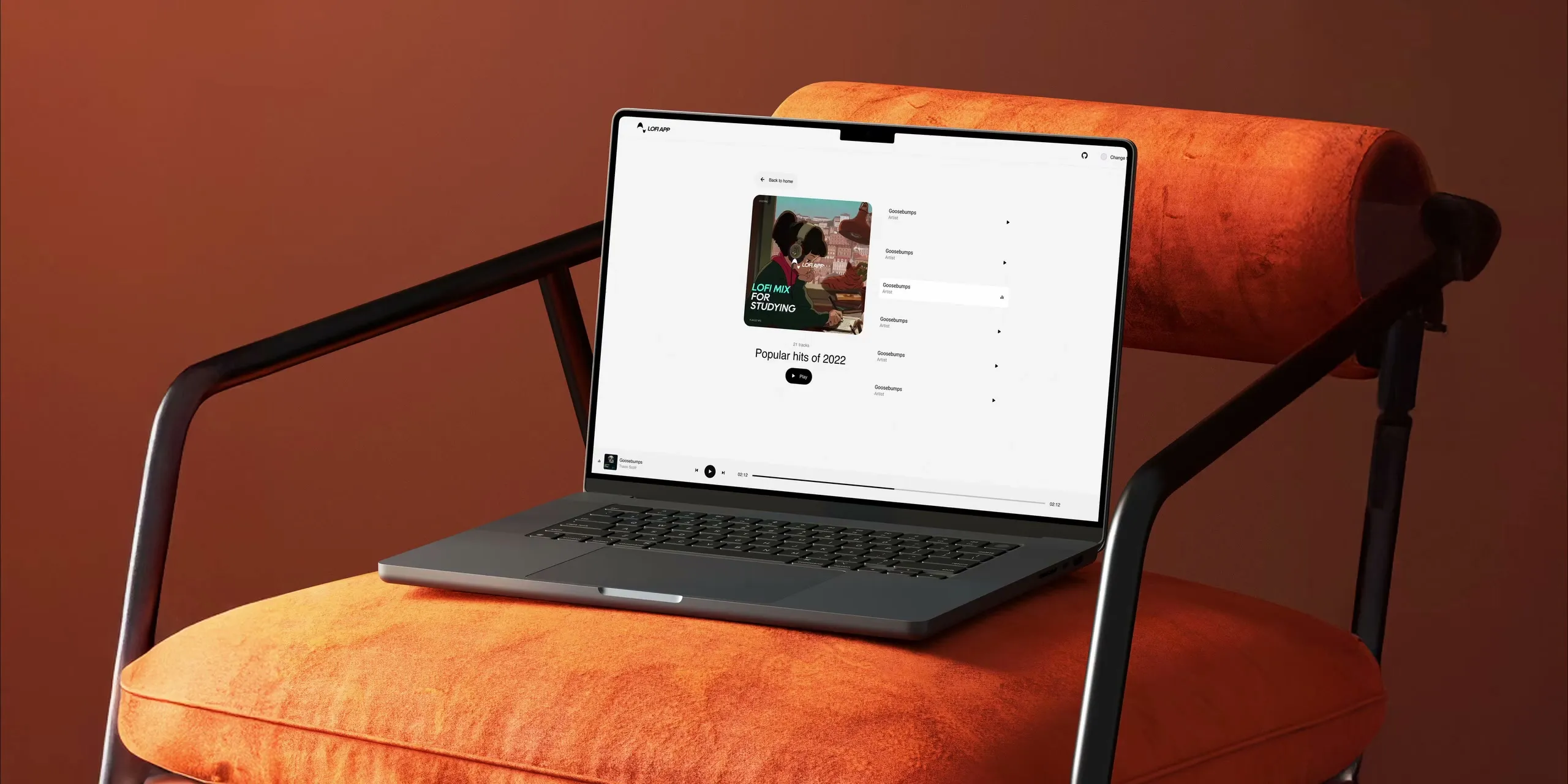 Stylized hero preview of design and engineering work