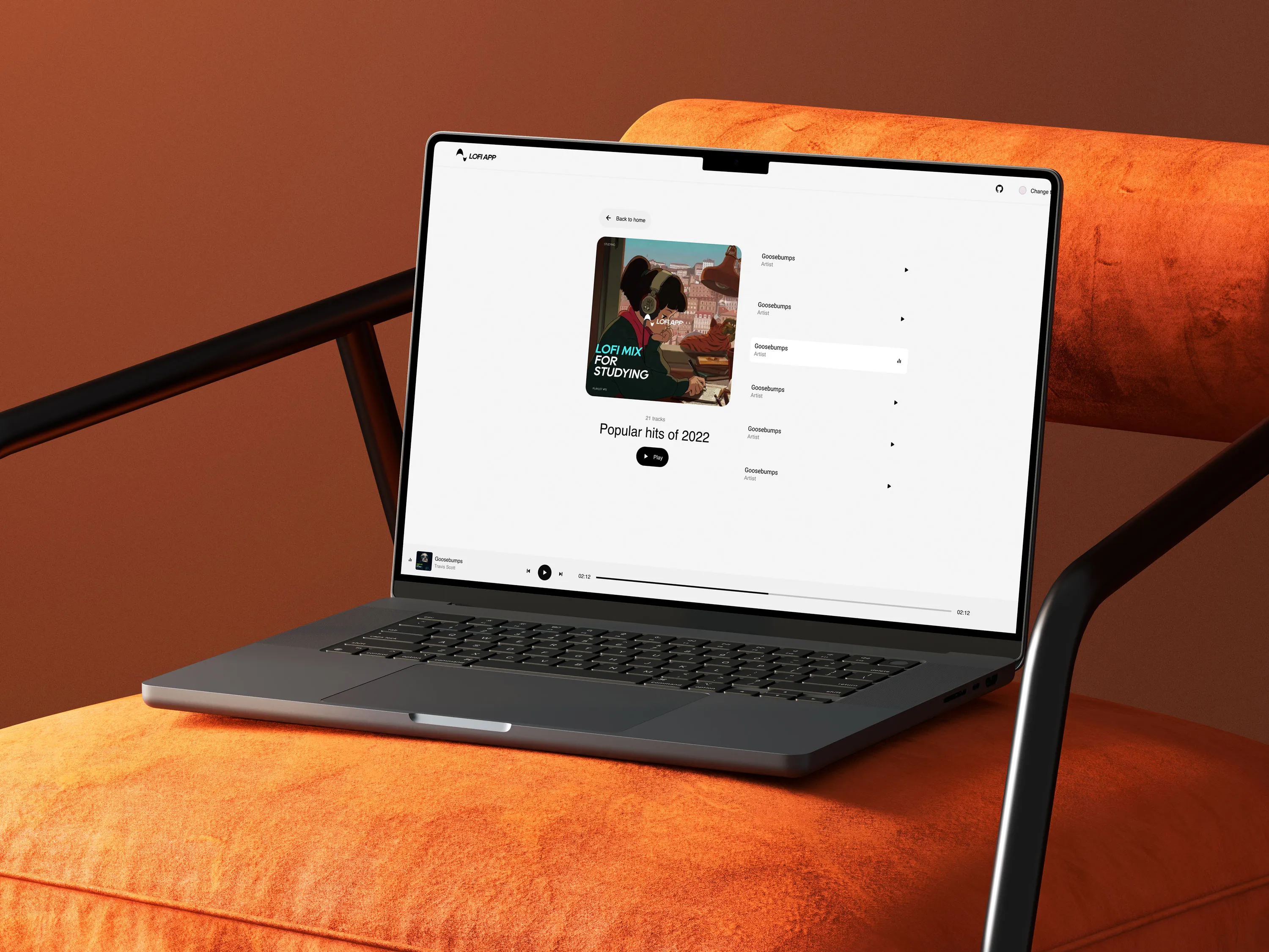 A Relaxing Music Experience showcase image